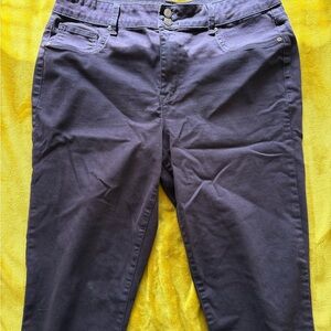 Maurices Purple Skinny Pants